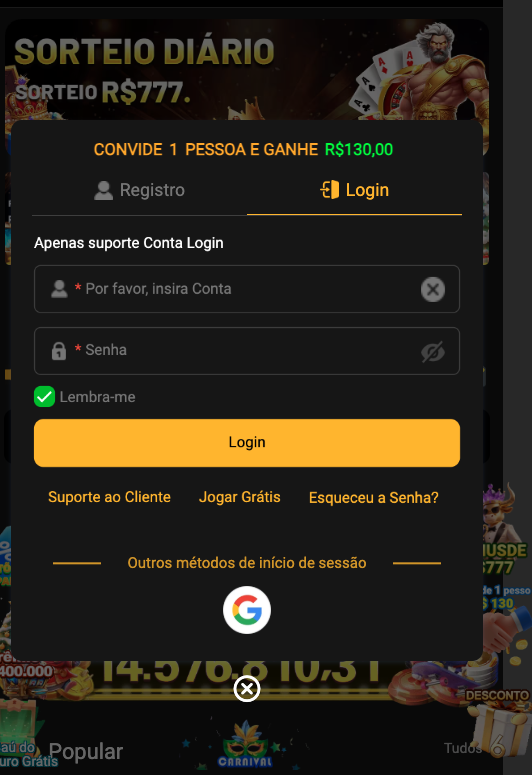 Aplicativo móvel 6GBET11